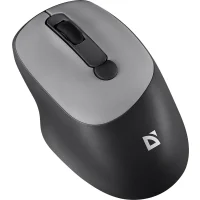 Мышь Defender Feam MM-296 (черный/серый) фото 1